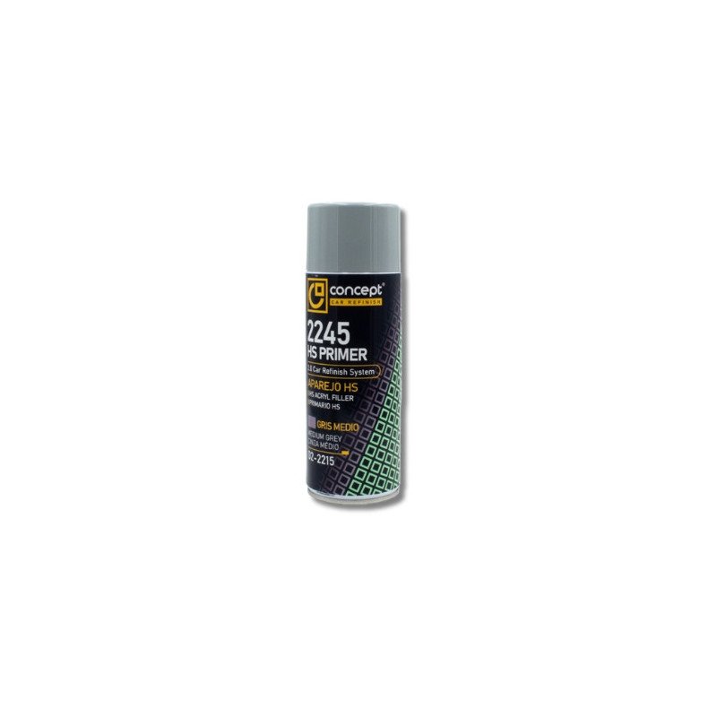 APAREJO 1K SPRAY GRIS OSCURO 400 ML