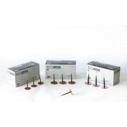 24 PARCHES TIPO SETA VASTAGO 6 MM FPP6