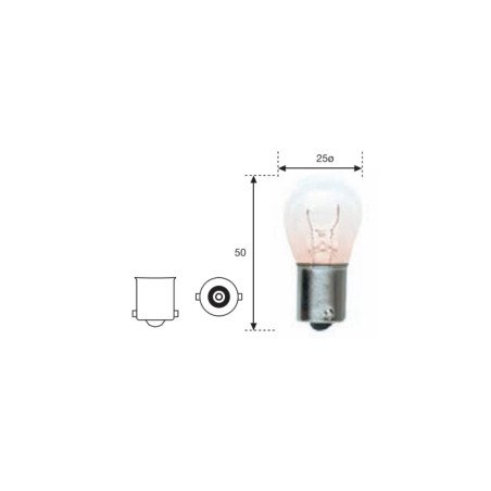 Lampara stop 1 Filamento 12V 21W - BA15s 10UDS