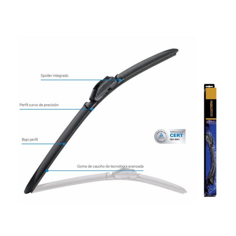 Limpiaparabrisas Flex RainTech 18" 45cm Caja 1 unidad